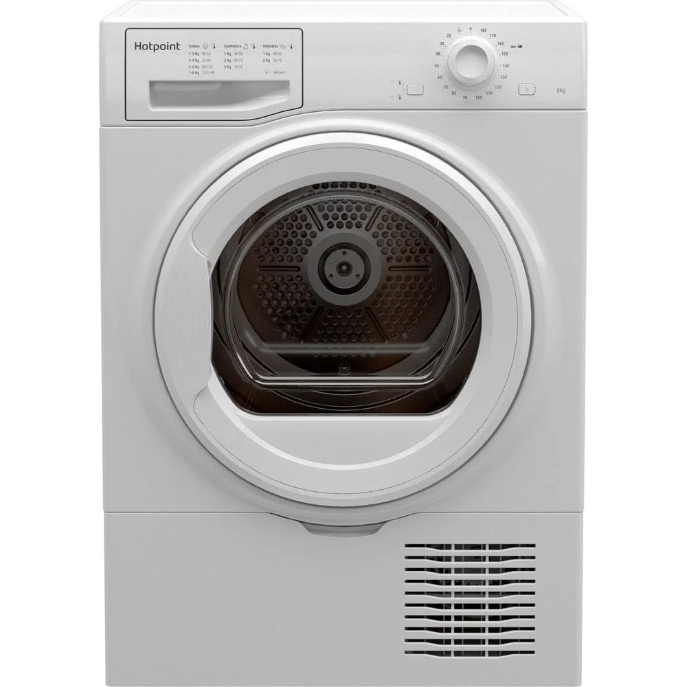 Hotpoint H2D81WUK 8Kg Condenser Tumble Dryer White B Rated