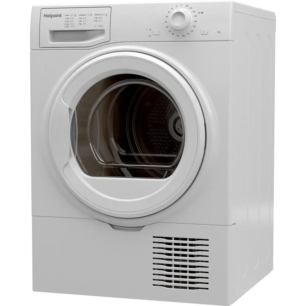 Hotpoint H2D81WUK 8Kg Condenser Tumble Dryer White B Rated