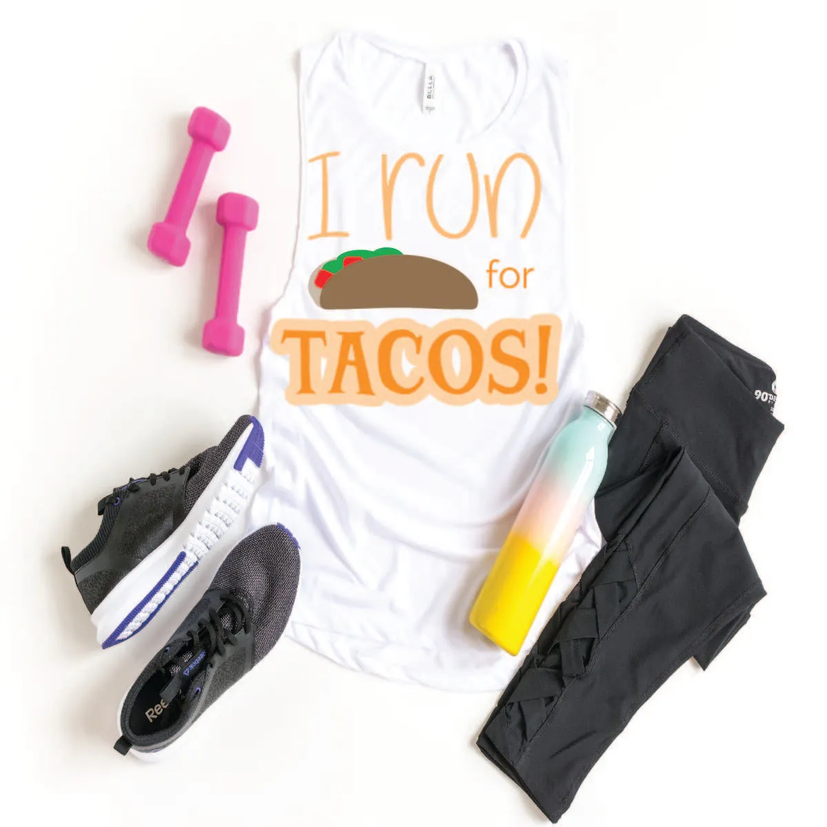 I Run For Tacos Cut File