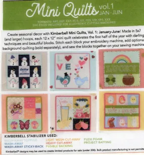 Kimberbell Mini Quilt Class