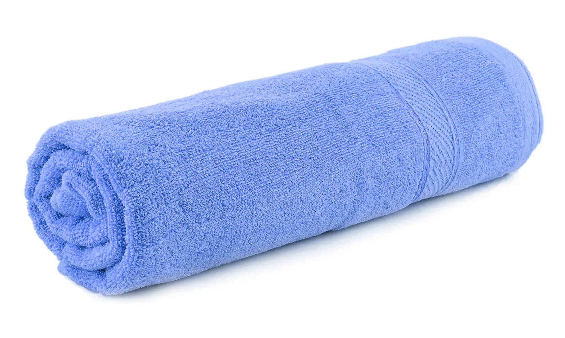 Kuber Industries Cotton Bath Towel 30"x60" (Blue, 4 Pieces Full Size) CTKTC33292