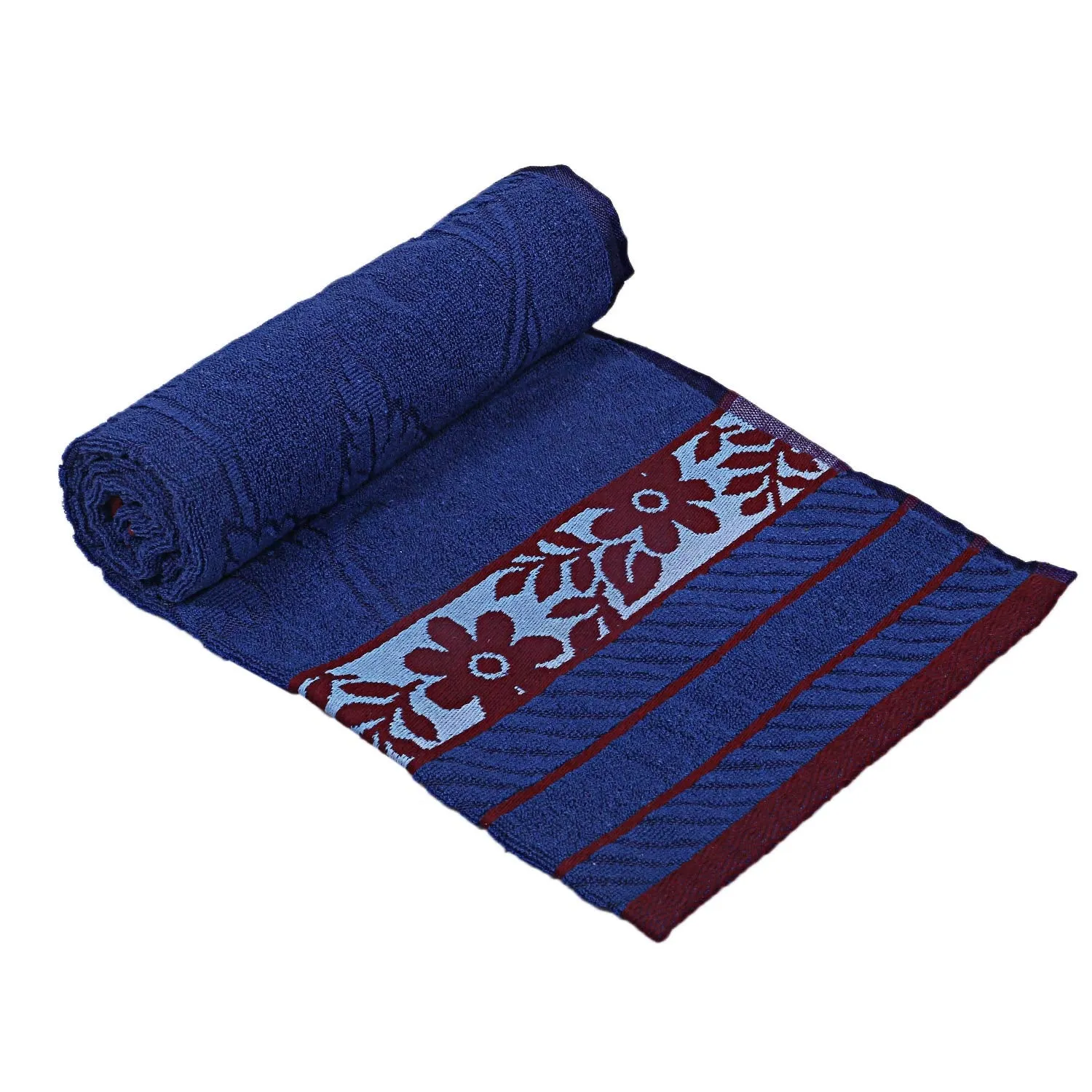 Kuber Industries Cotton Bath Towel 400 GSM (2 Pieces, Multicolour),Standard,CTKTC08935