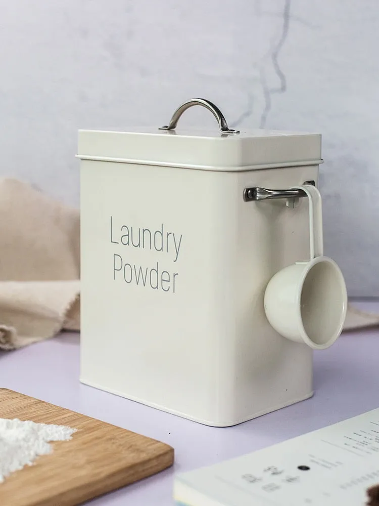 Laundry Powder Storage Box