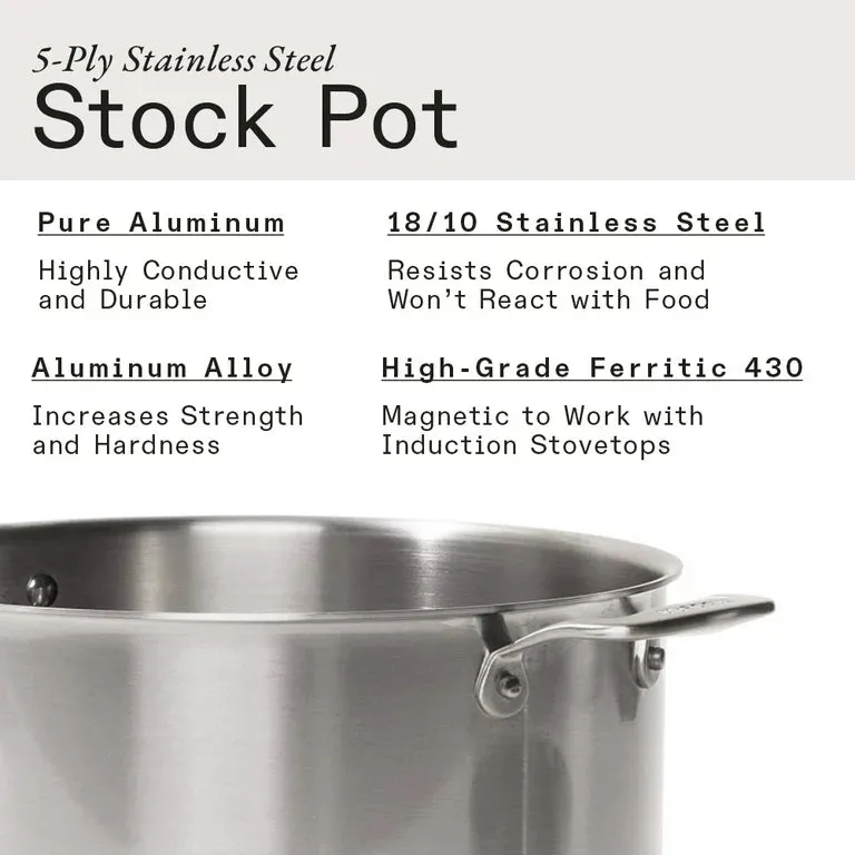 Made In Stainless Clad Stock Pot