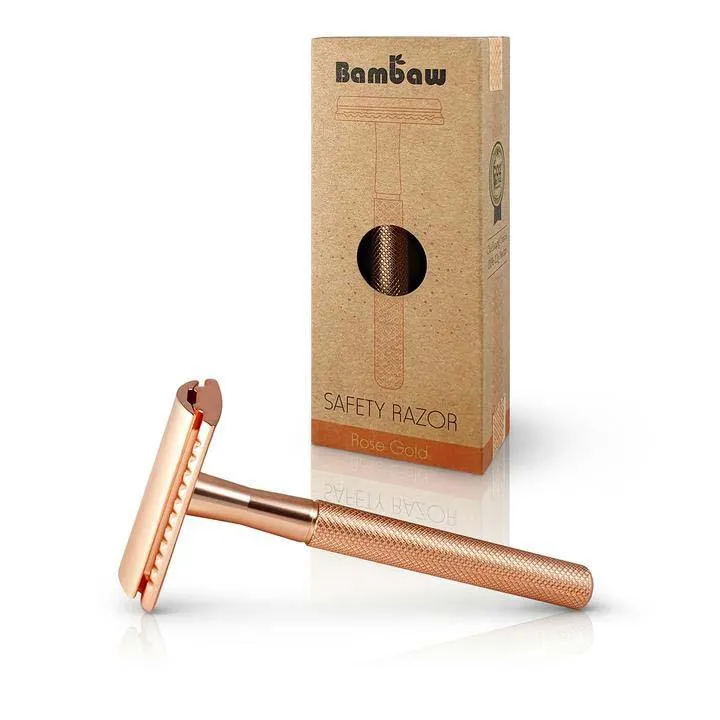 Metal Safety Razor- Rose Gold