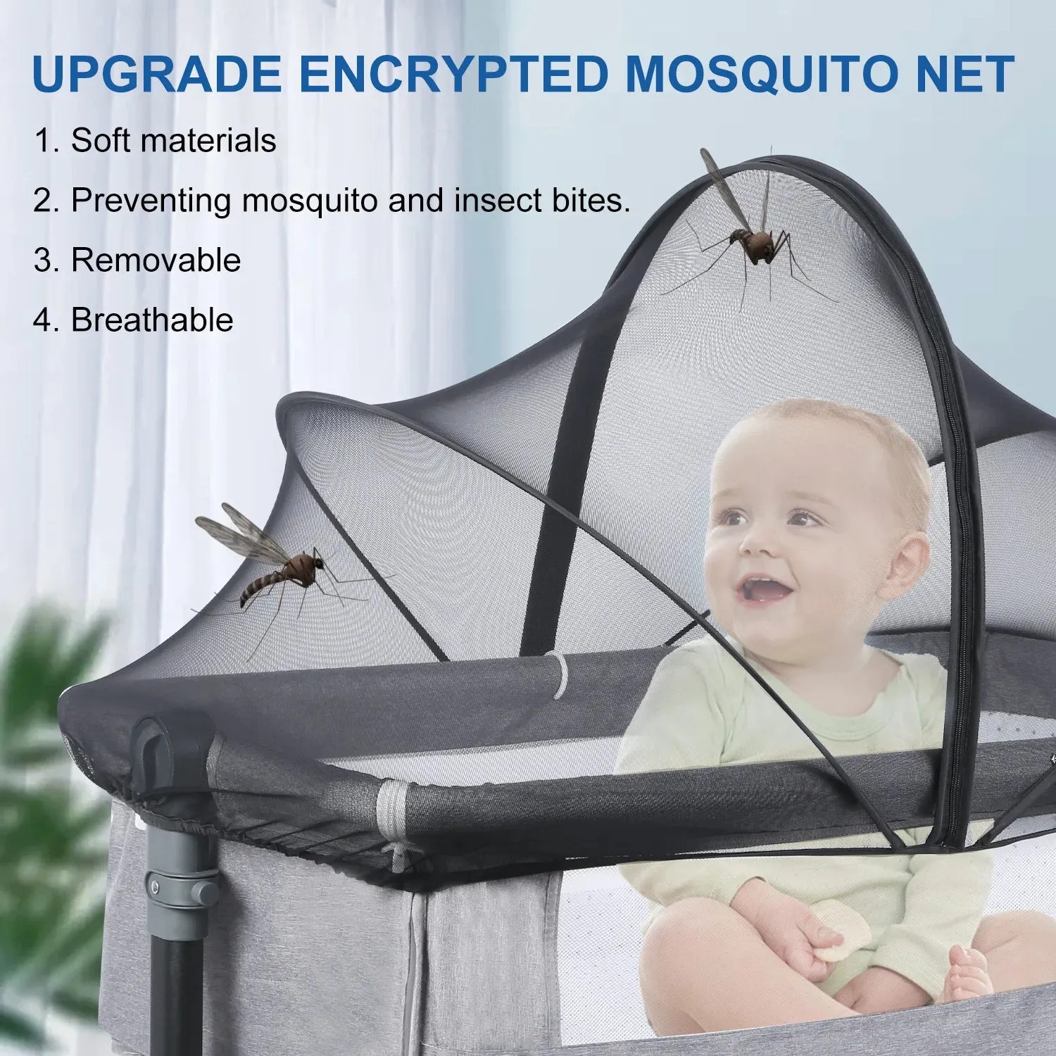 Mosquito Net for Baby Bed Four Seasons Universal Newborn Baby