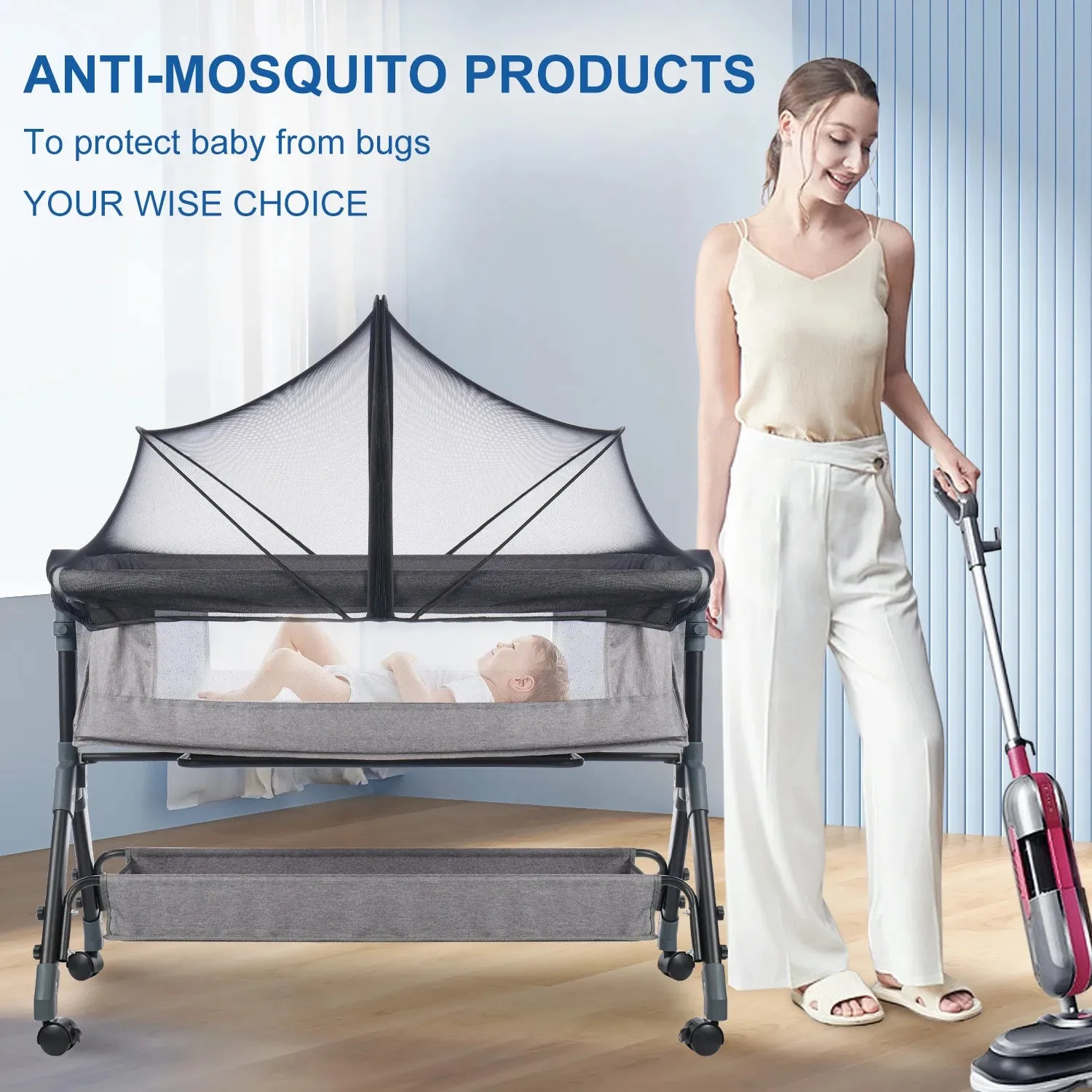 Mosquito Net for Baby Bed Four Seasons Universal Newborn Baby