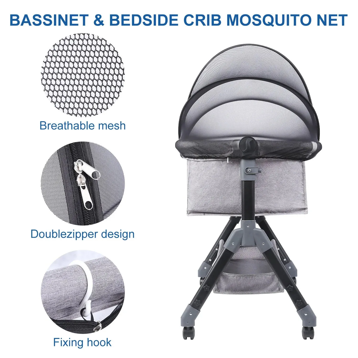 Mosquito Net for Baby Bed Four Seasons Universal Newborn Baby