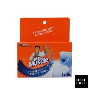 Mr Muscle-KiwiKleen Bowl Bloo Cleaner 40g X 2