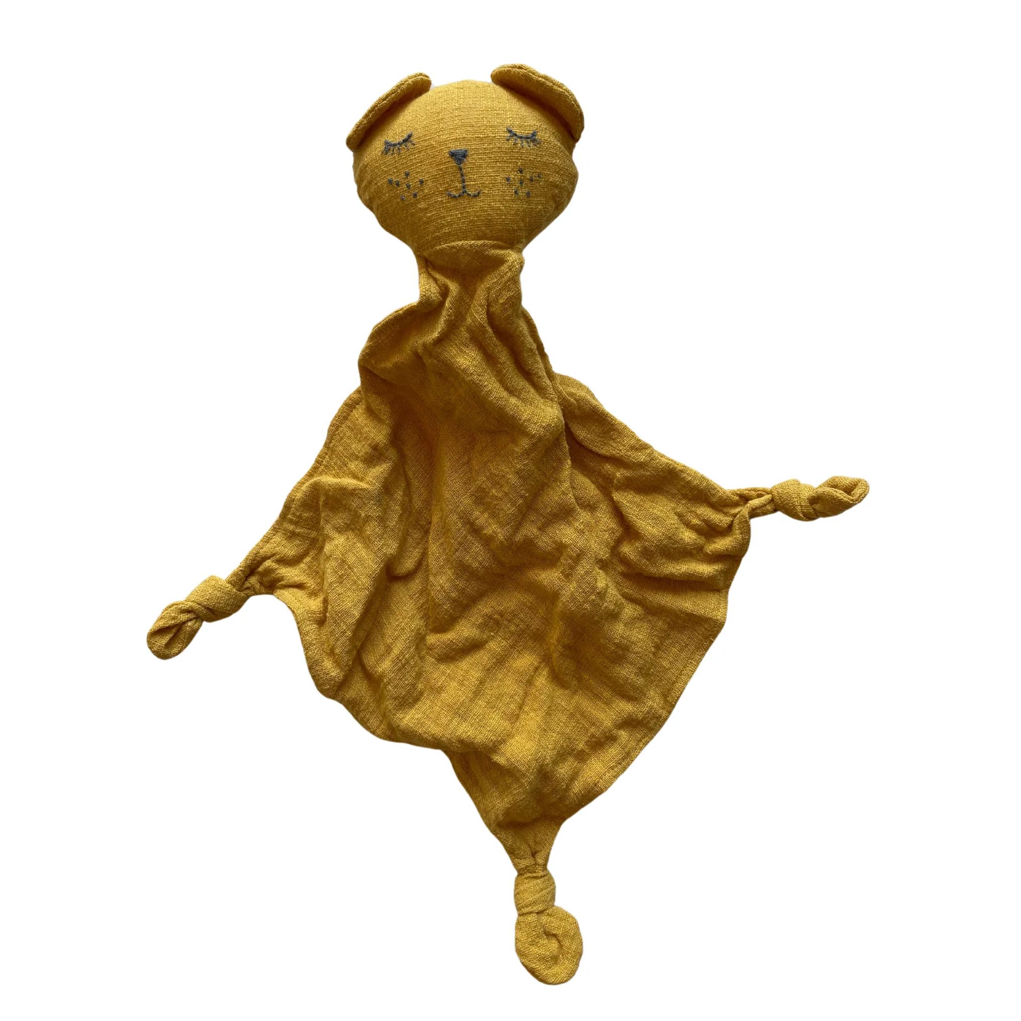 Mustard Bear Comforter