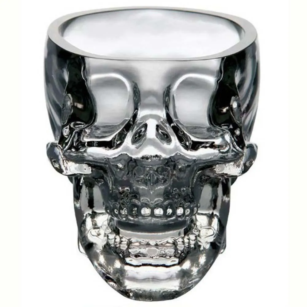 New Crystal Skull Head Vodka Whiskey Shot Glass Cup Drinking Ware Home Bar Cup Mug