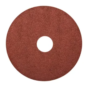 Norton 4.5 in. Aluminum Oxide Center Mount Fiber Disc 24 Grit Extra Coarse 25 pk