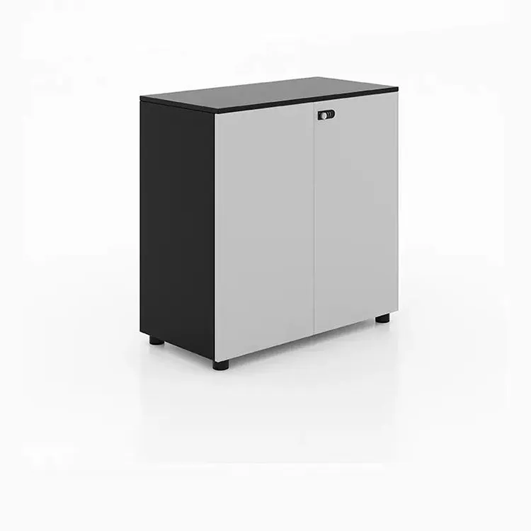 Office File Cabinet, Wooden Partition Cabinet with Password Lock