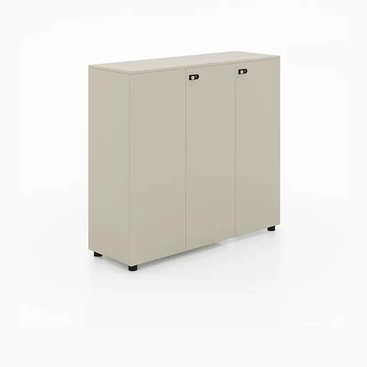 Office File Cabinet, Wooden Partition Cabinet with Password Lock