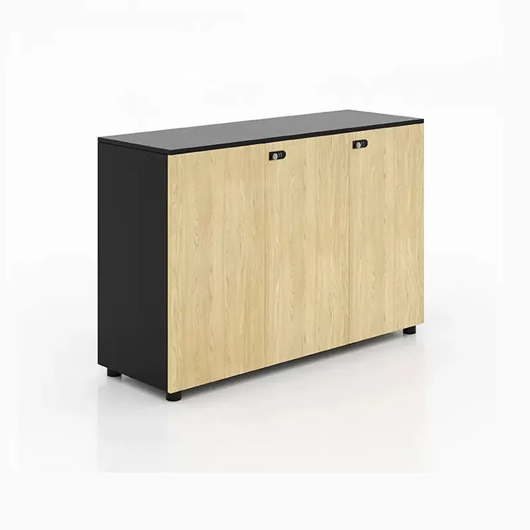 Office File Cabinet, Wooden Partition Cabinet with Password Lock