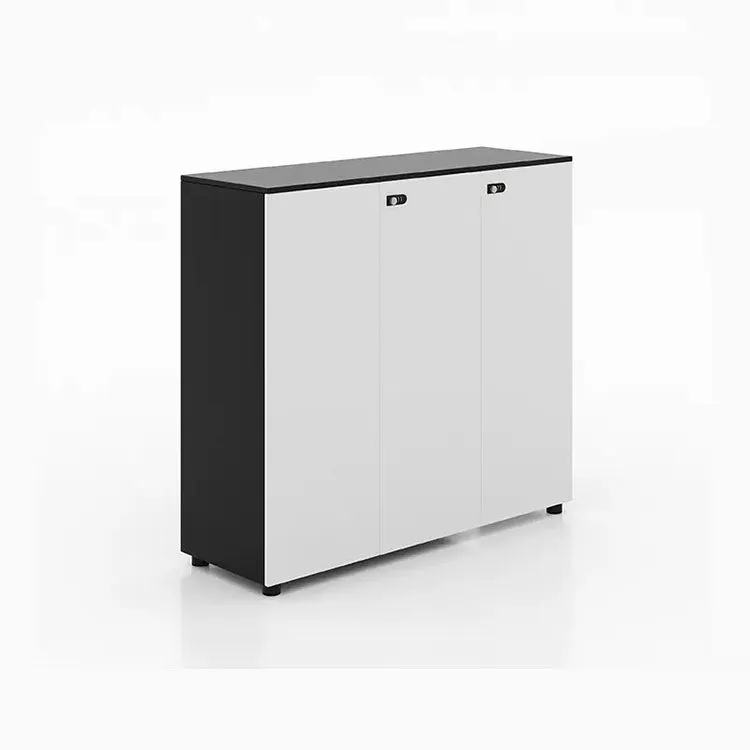 Office File Cabinet, Wooden Partition Cabinet with Password Lock