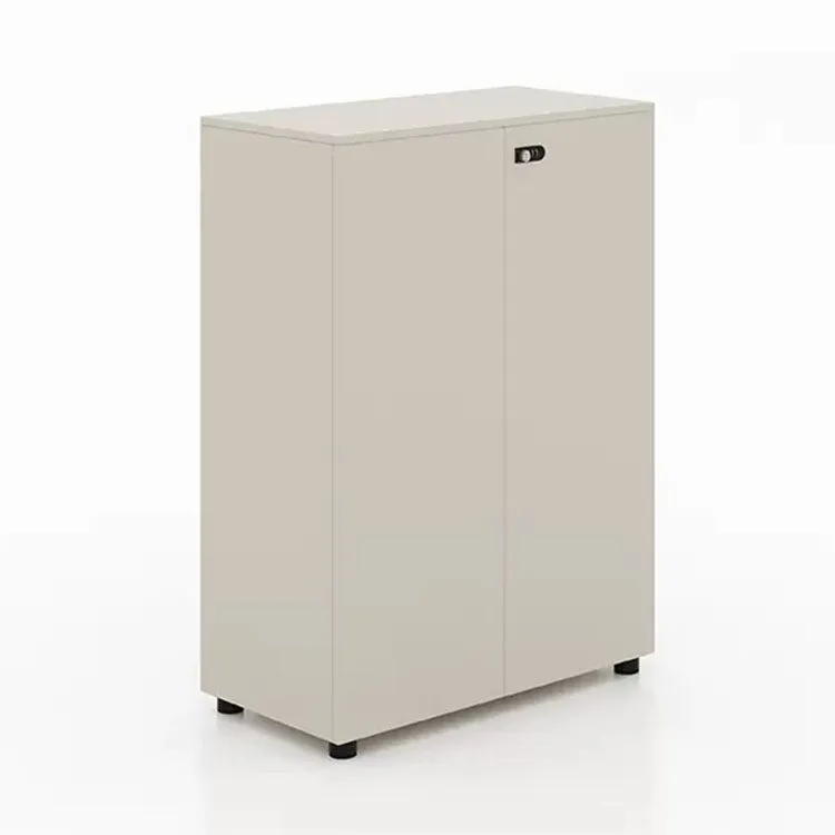 Office File Cabinet, Wooden Partition Cabinet with Password Lock