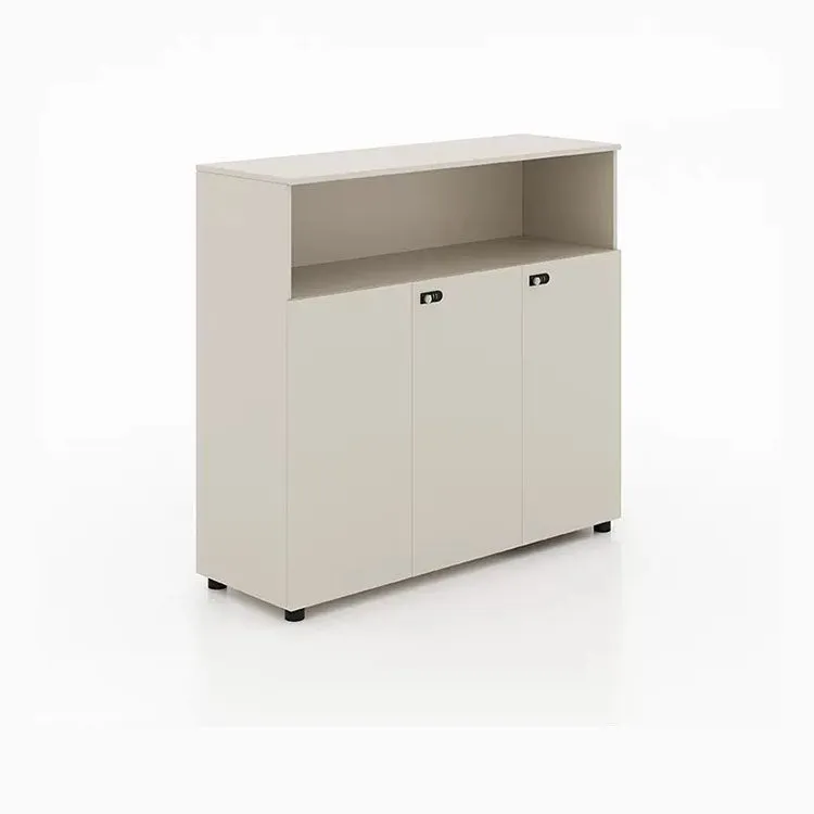 Office File Cabinet, Wooden Partition Cabinet with Password Lock