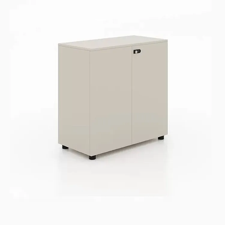 Office File Cabinet, Wooden Partition Cabinet with Password Lock