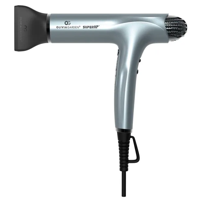 Olivia Garden SuperHP High Performance Professional Hair Dryer (Super Blue)