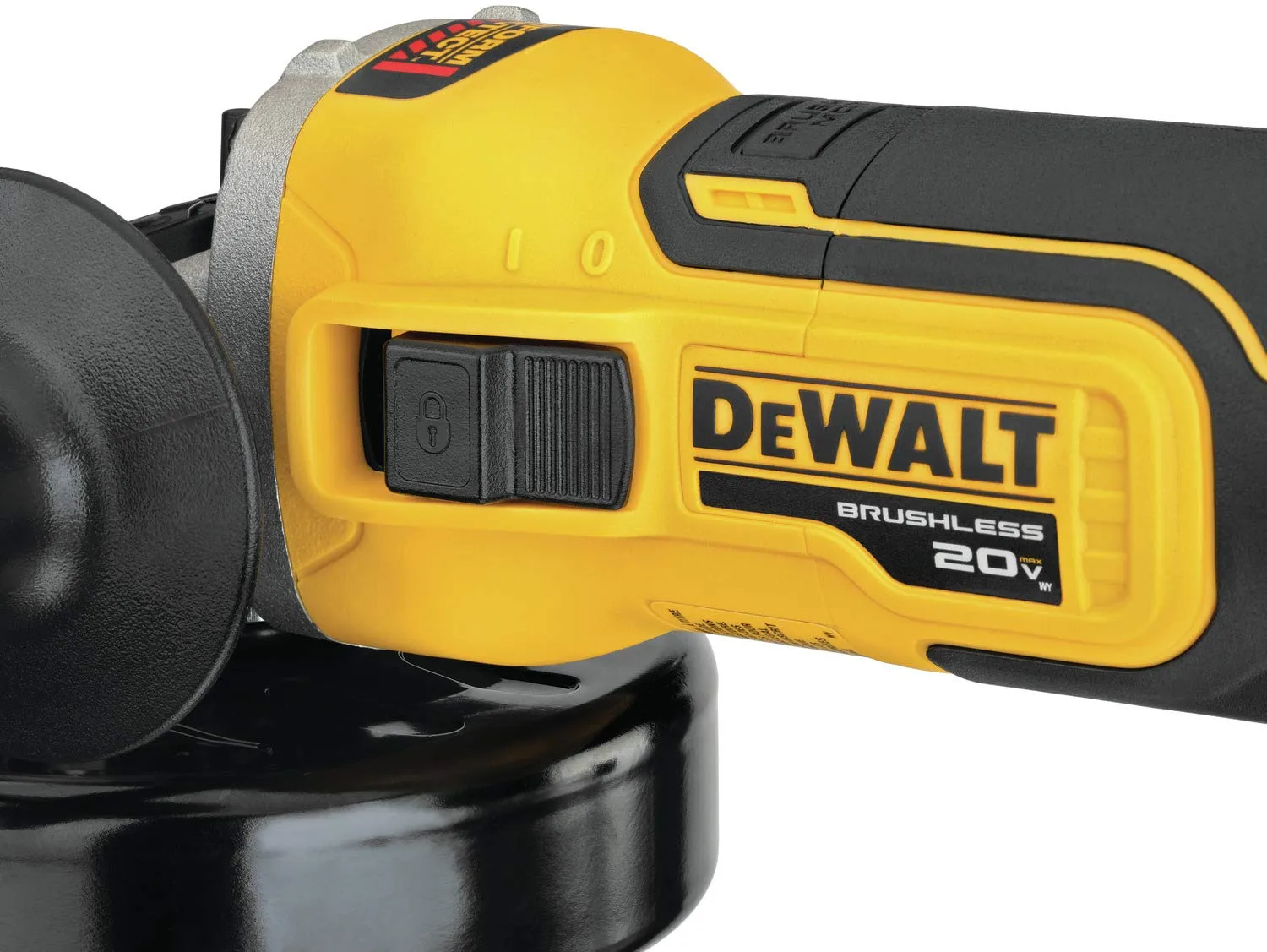 Open Box -  DEWALT 20-Volt MAX Cordless Brushless 4-1/2 in. Small Angle Grinder (Tool-Only) with Slide Switch