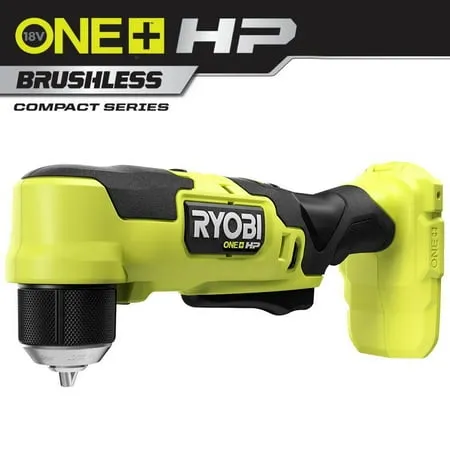 Open Box - ONE  HP 18V Brushless Cordless Compact 3/8 In. Right Angle Drill (Tool Only)