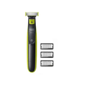 Philips Norelco OneBlade: Hybrid Electric Trimmer / Shaver   3-Count Blades