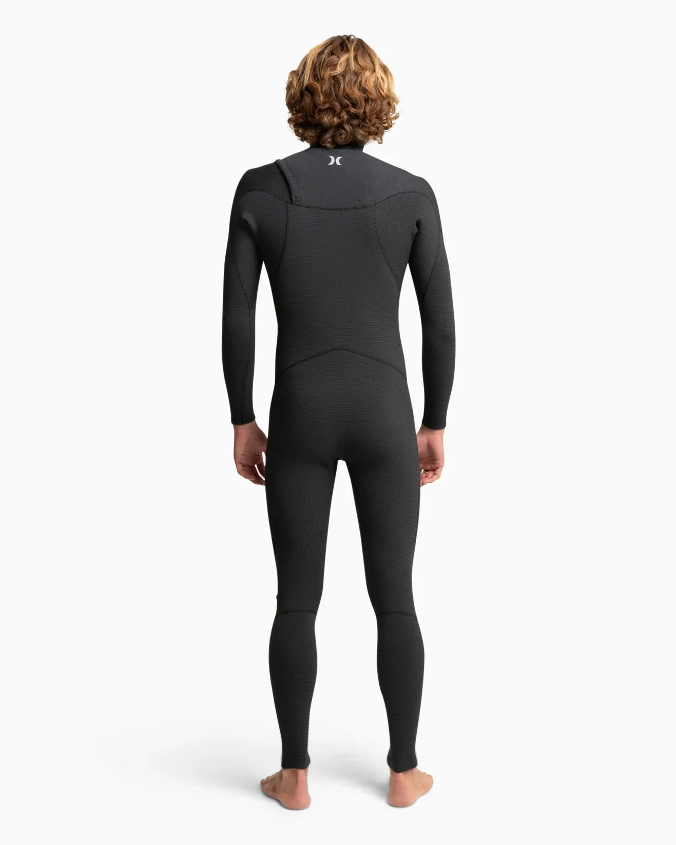 Plus 3/2mm Hurley Mens Wetsuit Steamer - Black