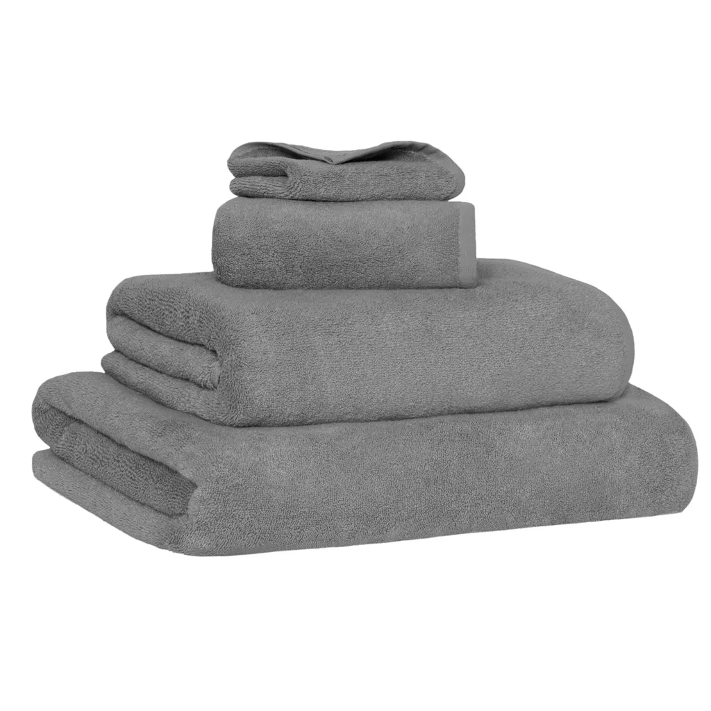 Plush Shadow Grey Washcloth