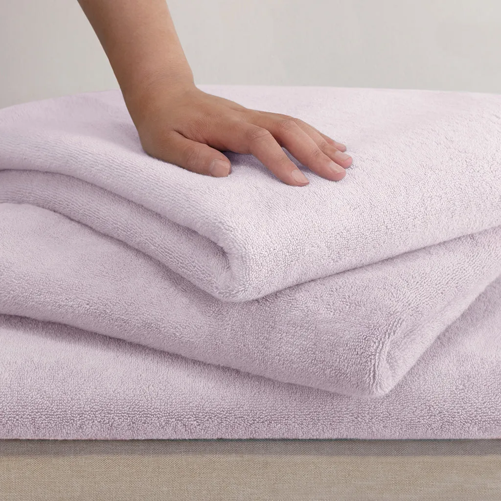 Plush Wisteria Purple Towel Resort Bundle (4 Wash   4 Hand   4 Bath Towels   2 Bath Sheets)