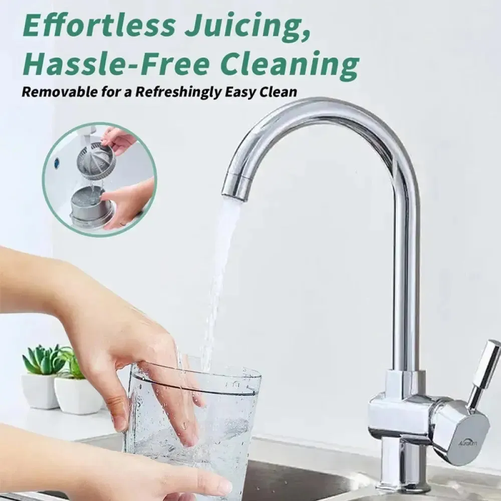 Portable Juice Press Electric Citrus Juicer Juice Squeezer Portable Press Machine Fruit Extractor UK