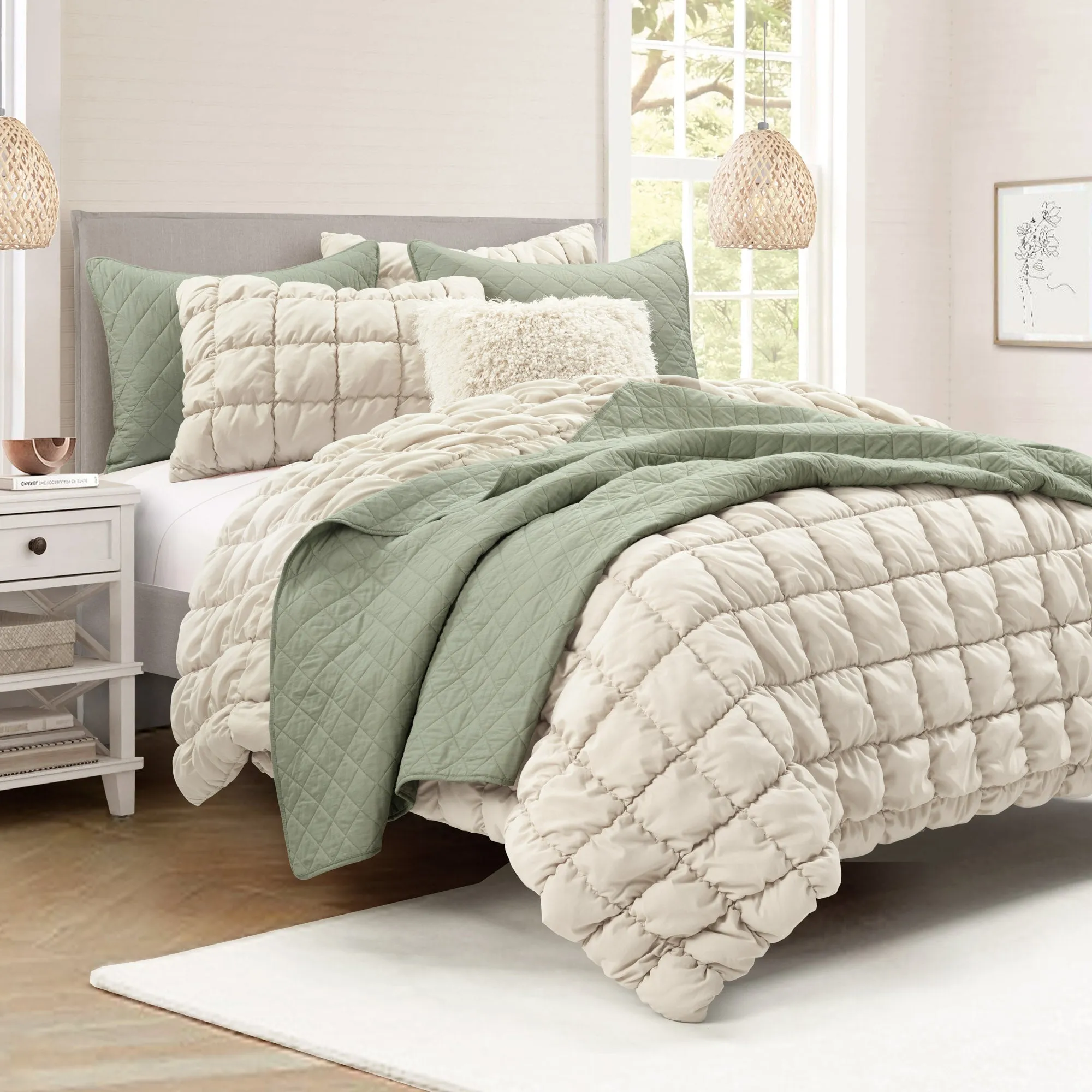 Puff Comforter Set