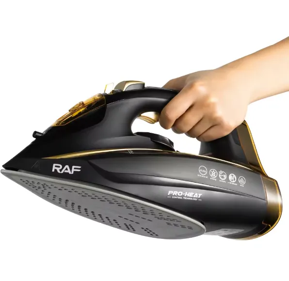 RAF Electric Steam Iron | 2600W | Anti-drip Function | Ceramic Soleplate | Cut-Current Function