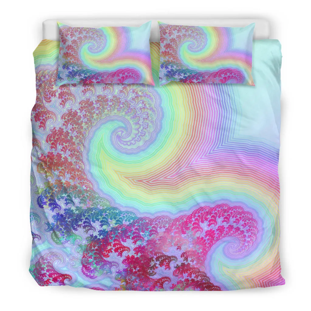 Rainbow Coast | Bedding Set | Fractalcraft