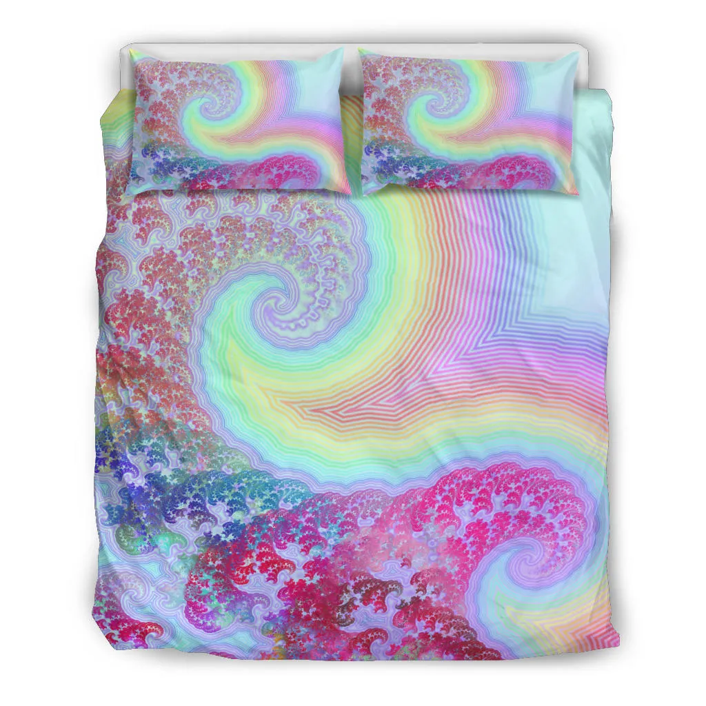 Rainbow Coast | Bedding Set | Fractalcraft