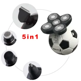 Razor High-power Five-blade Razor Multifunctional Electric Cleansing Football Razor