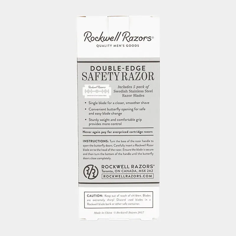 Rockwell Razors - R1 Razor, White Chrome