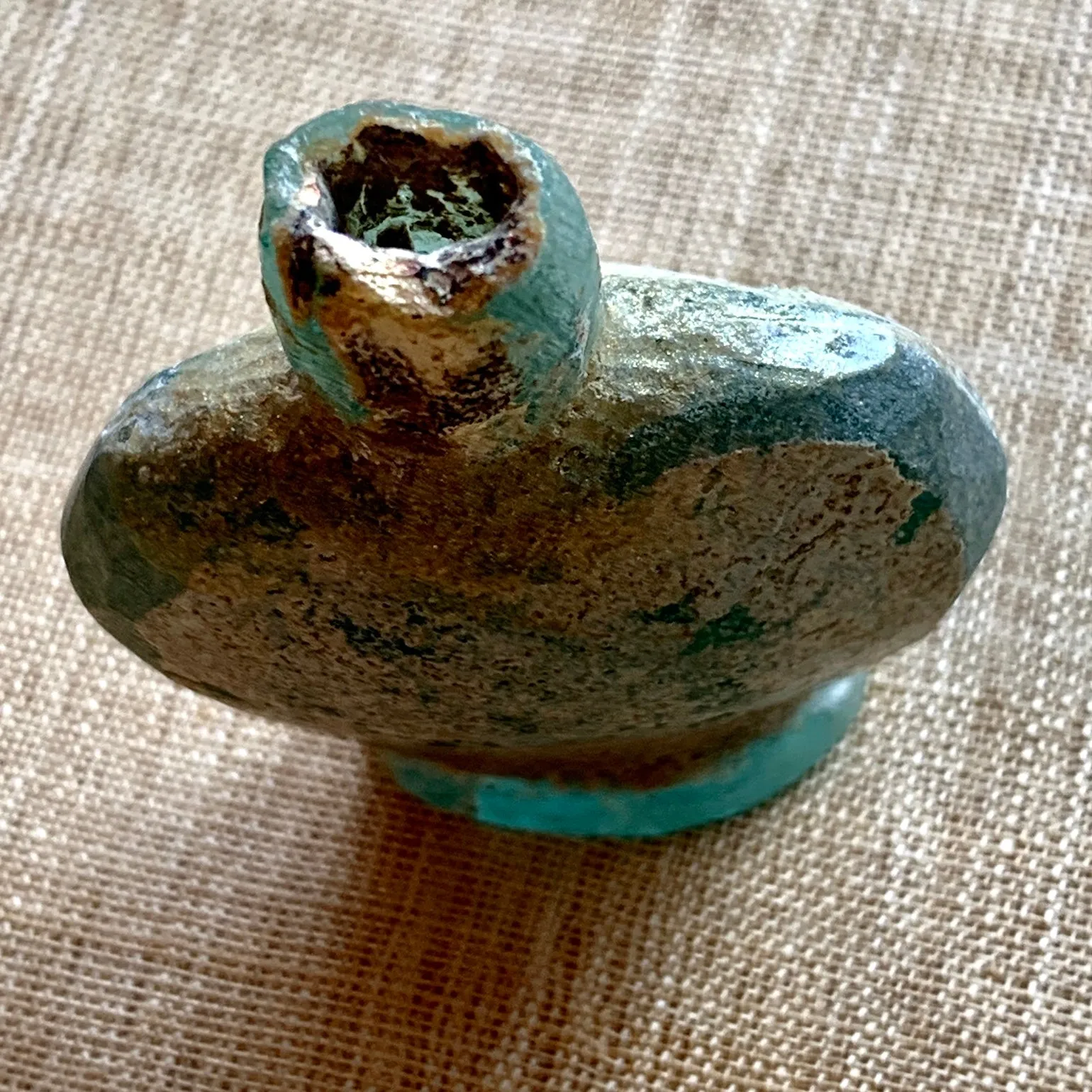 Roman Glass Perfume Bottle