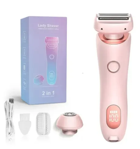 Shave & Glow | Lady Shaver | 2-in-1