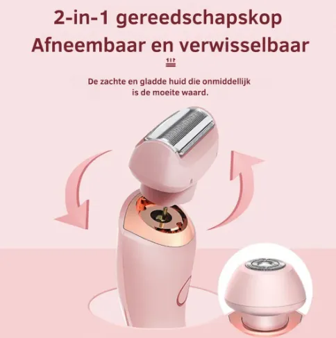 Shave & Glow | Lady Shaver | 2-in-1