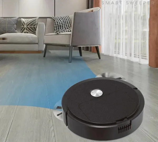 SmartSweep 3-in-1 Wireless Vacuum & Sweeping Robot - Compact Home Cleaning Solution (home cleaning robot)