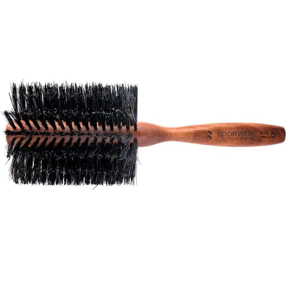 Spornette- Italian Hair Brush- Double Density Bristles