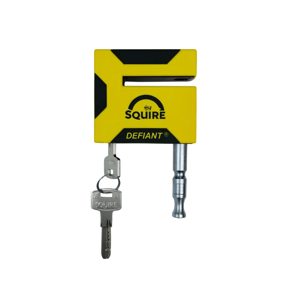 Squire Defiant® Sold Secure Diamond Approved Motorcycle Brake Disc Lock