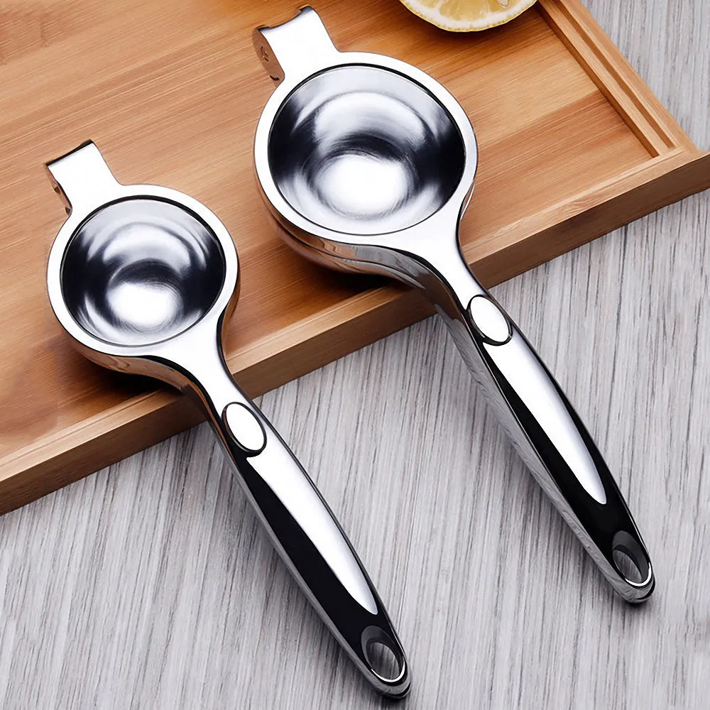 Stainless Steel Lemon Squeezer Manual Citrus Juicer Hand Press Fruit Juice Squeezer