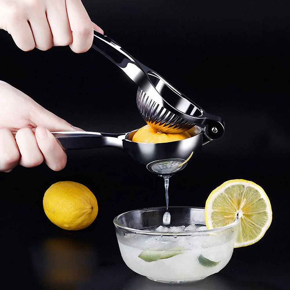 Stainless Steel Lemon Squeezer Manual Citrus Juicer Hand Press Fruit Juice Squeezer