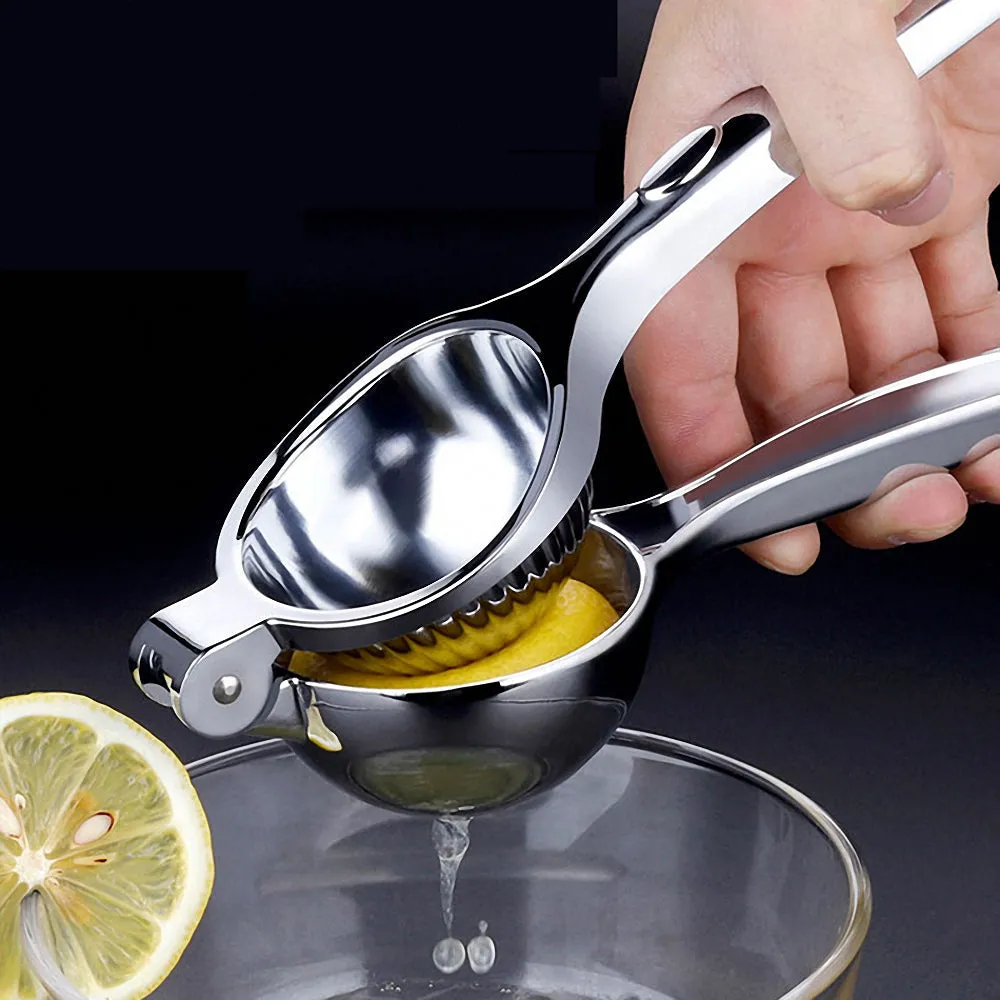 Stainless Steel Lemon Squeezer Manual Citrus Juicer Hand Press Fruit Juice Squeezer