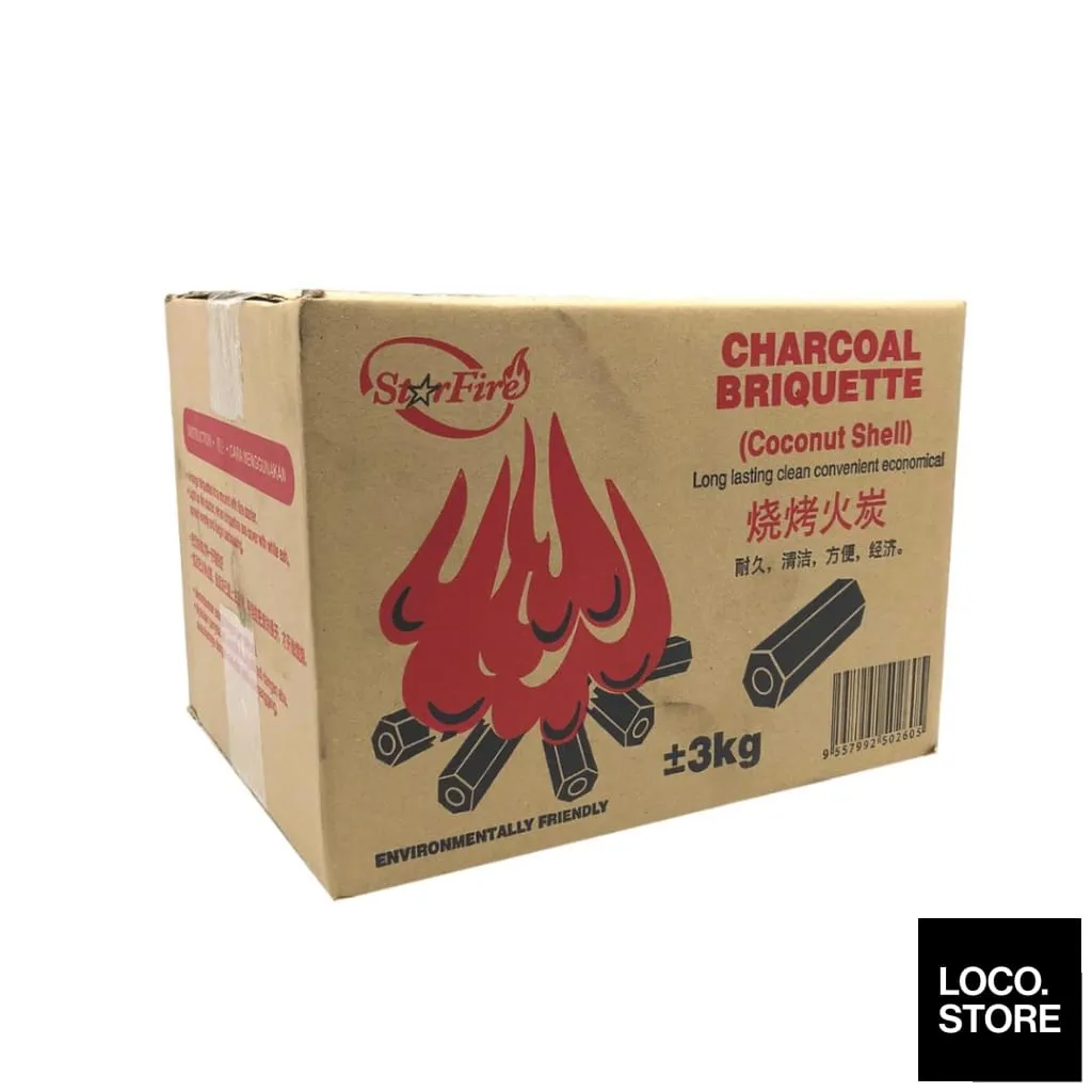 Starfire Bbq Charcoal 3kg