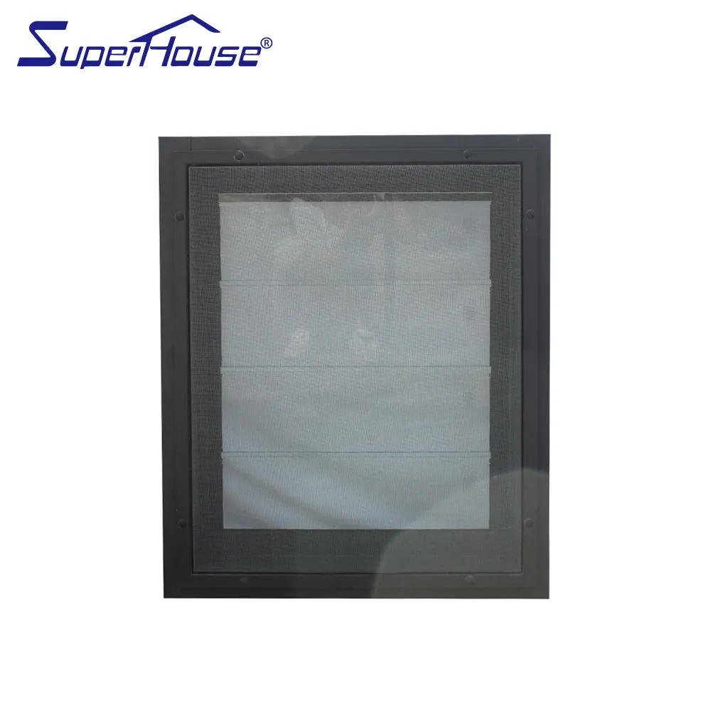 Superhouse Australia AS2047 standard and NOA standard adjustable glass louvre windows with Mosquito Net