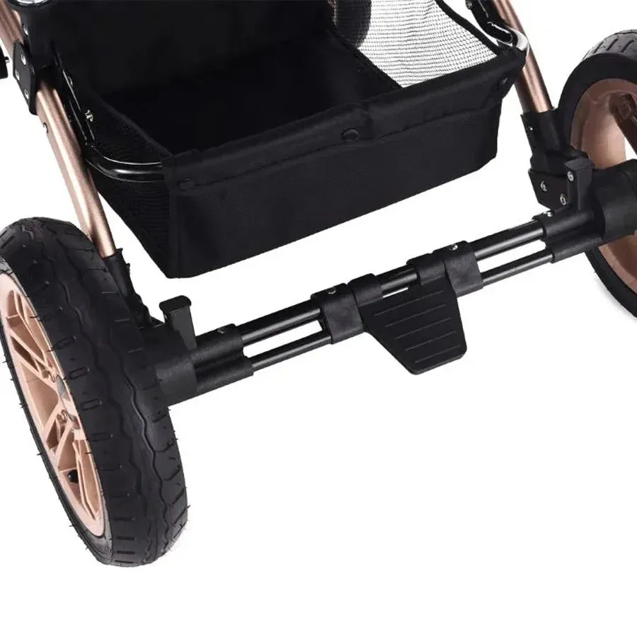 Teknum 3 in 1 Pram stroller (Wine)