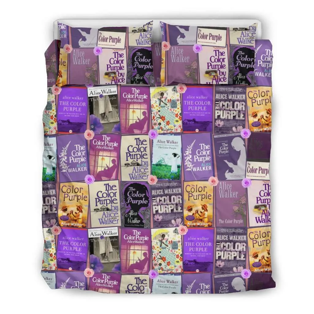 The Color Purple Book Covers Bedding